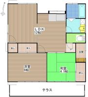 鈴木一戸建ての間取り画像