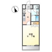 エスプリド伎倍の間取り画像