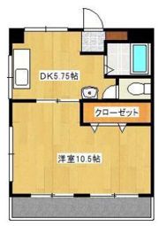 クローバーハイツの間取り画像