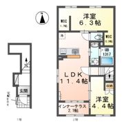 ルピナス滝 新築工事の間取り画像