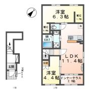 ルピナス滝 新築工事の間取り画像