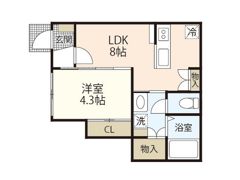 ルミエールメゾンの間取り画像