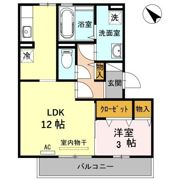 オッツ東川口の間取り画像