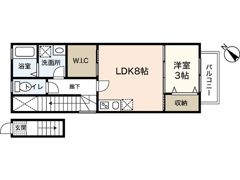セブンプロート庚午中の間取り画像