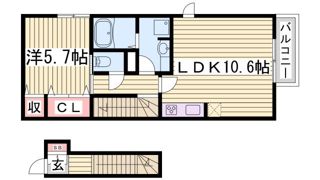プランドールの間取り画像