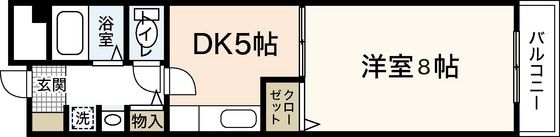 広電コイン通りビルの間取り画像