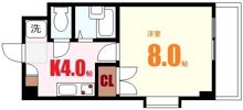 リスティア中筋の間取り画像
