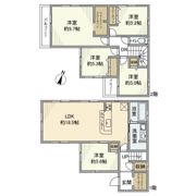 つくしが丘戸建の間取り画像