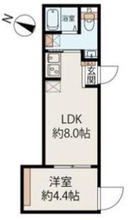 CIEL北赤羽の間取り画像