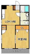 リファレンス三郎丸の間取り画像
