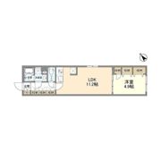 ウェルスクエア武蔵小山Ⅱの間取り画像