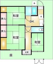 近藤様借家の間取り画像