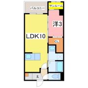 Brillante Riverfrontの間取り画像