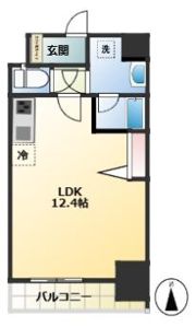 小西マンションの間取り画像