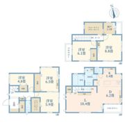 高井戸東2丁目戸建の間取り画像