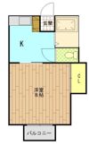 パルテール東仙台の間取り画像