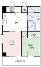 ライオンズマンション高崎田町の間取り画像