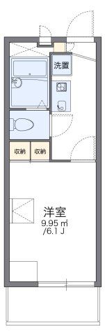 レオパレスOak Gardenの間取り画像