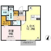 D-ROOM八乙女Bの間取り画像