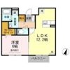 D-ROOM八乙女Bの間取り画像
