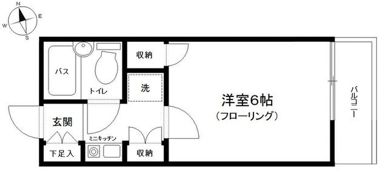 パークサイド本牧の間取り画像