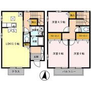 リュードルチェC棟の間取り画像