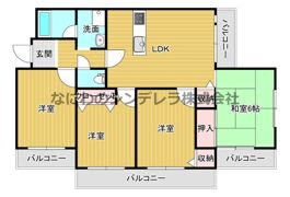 グランドール藤の間取り画像