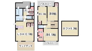 ヴィラージュ山手の間取り画像