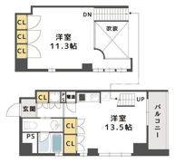 Chrysantheme Westの間取り画像
