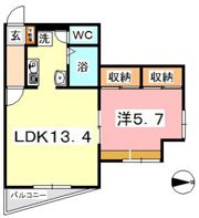 KM大元駅前の間取り画像