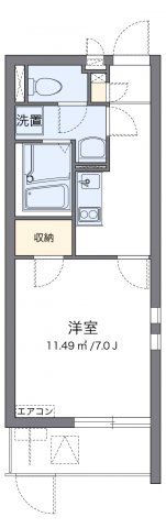クレイノ桜の間取り画像