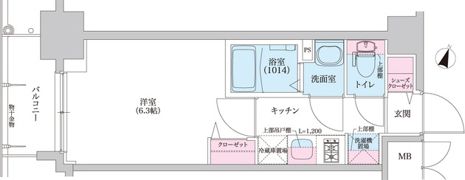 プレサンスブルーム東三国の間取り画像