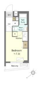 SHOKEN Residence横浜生麦Ⅲの間取り画像