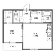 ボヌール高槻の間取り画像
