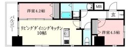 GARIREO 117 TERRACEの間取り画像