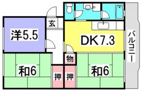 山根マンションの間取り画像