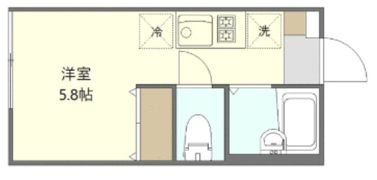rabbit hutchⅡの間取り画像