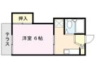 シティーハイツの間取り画像