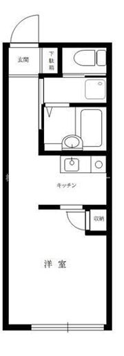 能見台ロイヤルコートの間取り画像