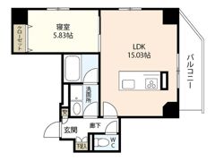 CREST CENTRAL BLDG.の間取り画像