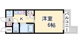 エステムコートハーバーランド前Ⅲコスタリティの間取り画像