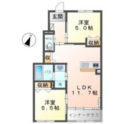 カーサ牛田本町の間取り画像