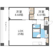 プレジオ帝塚山の間取り画像