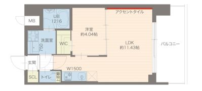 プレジオ城東の間取り画像