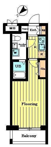 プレールドゥーク横浜WESTの間取り画像