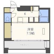 レジュールアッシュ梅田WESTの間取り画像