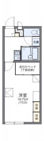 レオパレスPRIMROSE Ⅱの間取り画像