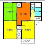 ロイヤルパレスAの間取り画像