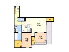 （仮）D－ROOM石丸2の間取り画像