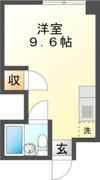 岩清尾マンションの間取り画像